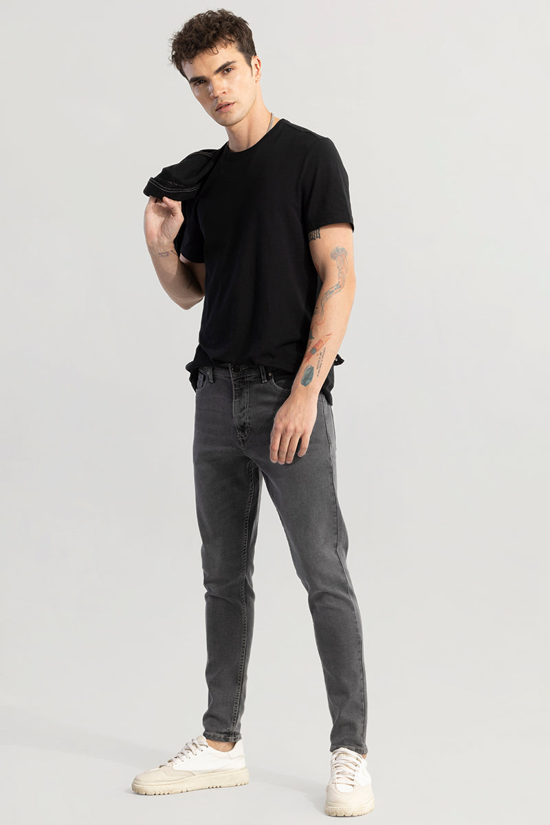 Rocco Iron Grey Skinny Fit Jeans