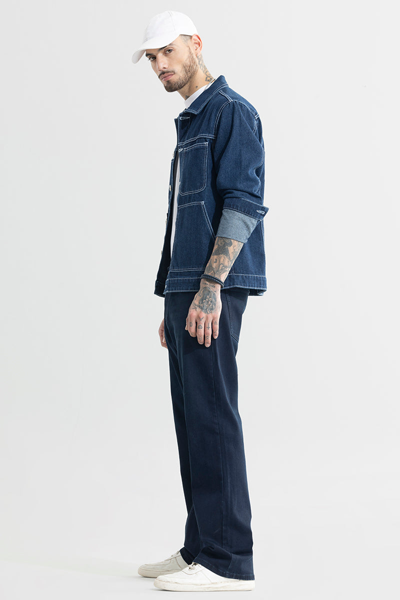 Dazzle Dark Blue Bootcut Jeans