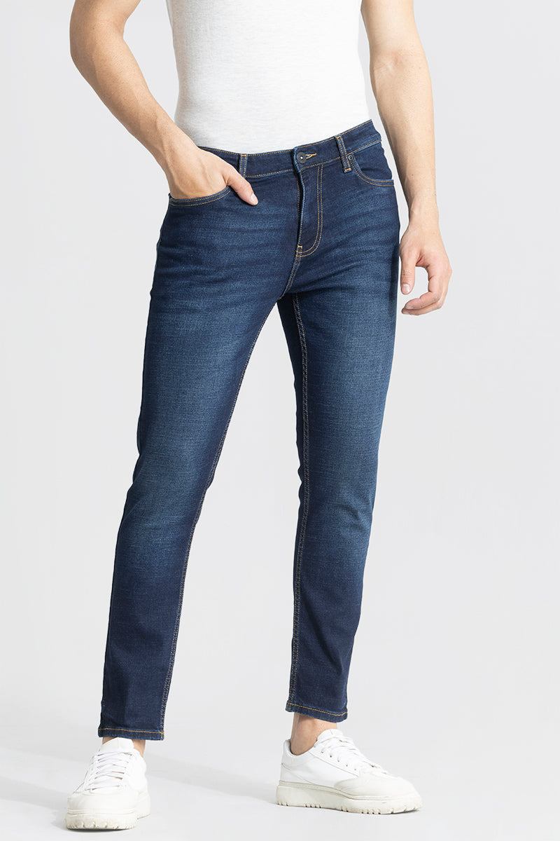 ASMODEUS MIDNIGHT BLUE SKINNY FIT JEANS