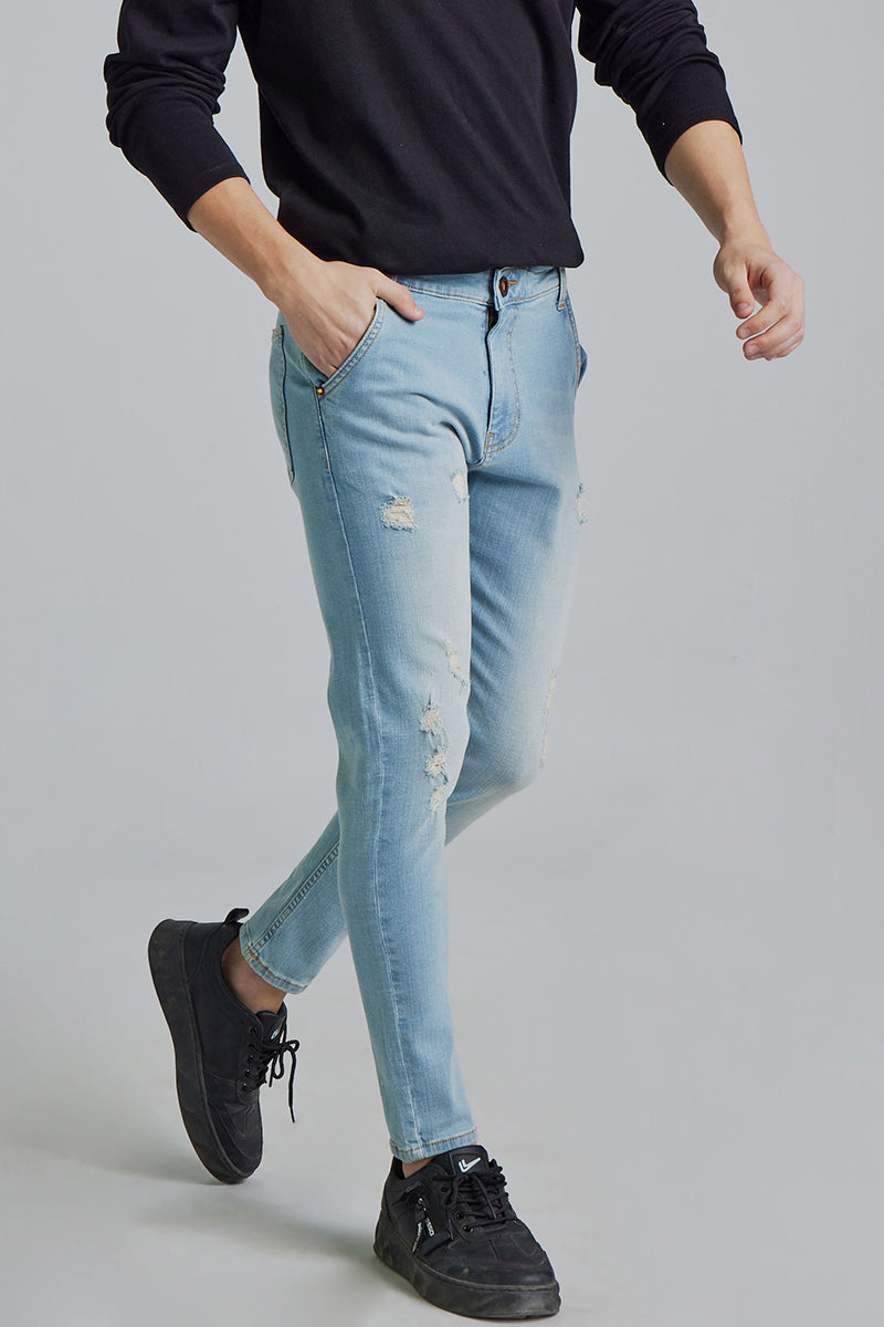 Rex Sea Blue Skinny Jeans