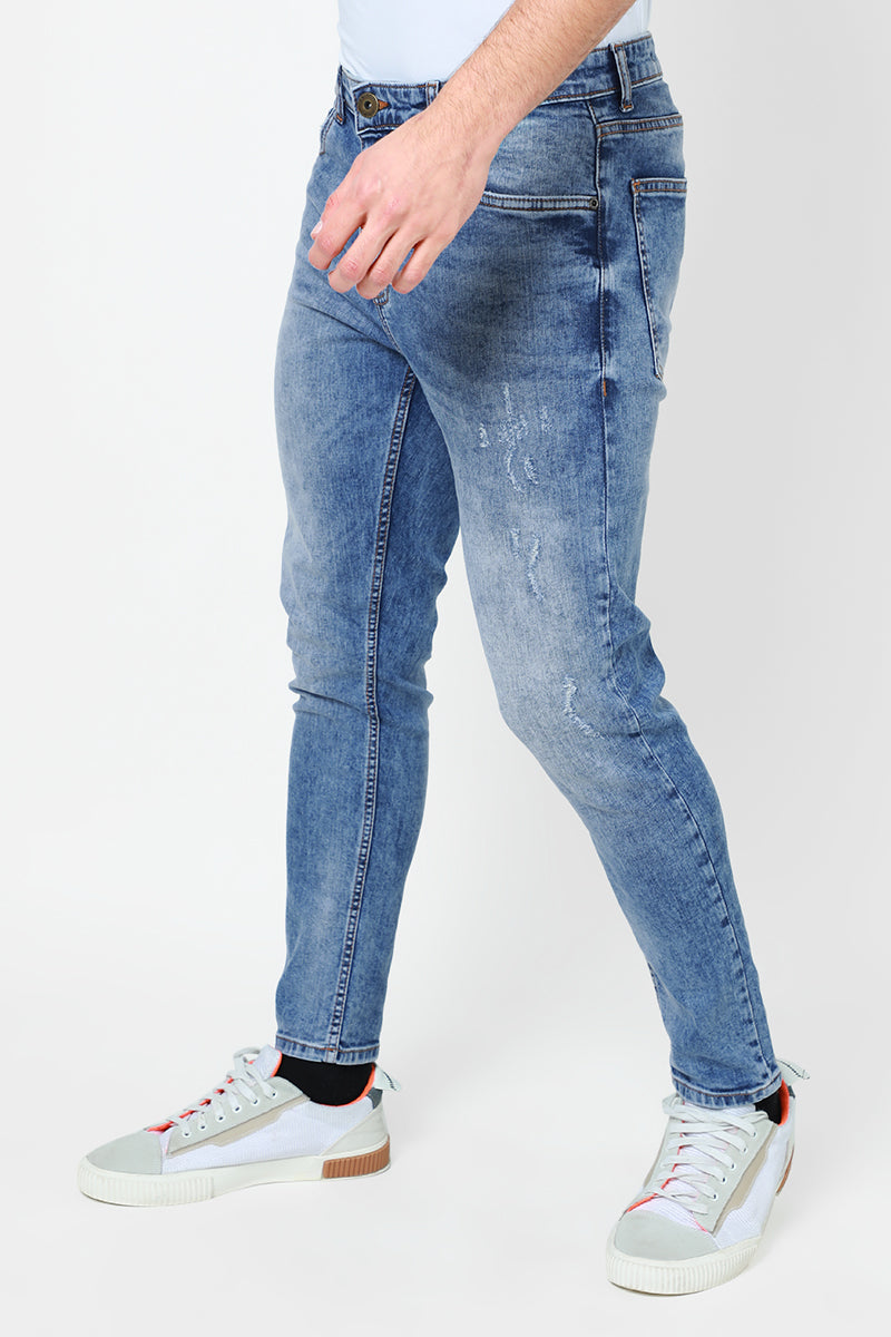 Burly Pebble Wash Blue Denim